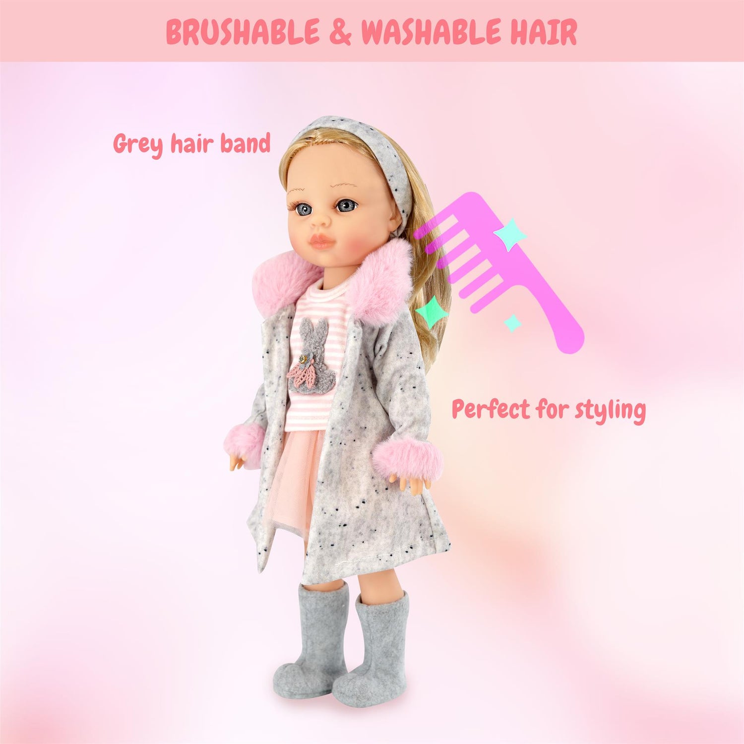 BiBI Fashion Doll "Emma" (38 cm / 15") by BiBi Doll - UKBuyZone