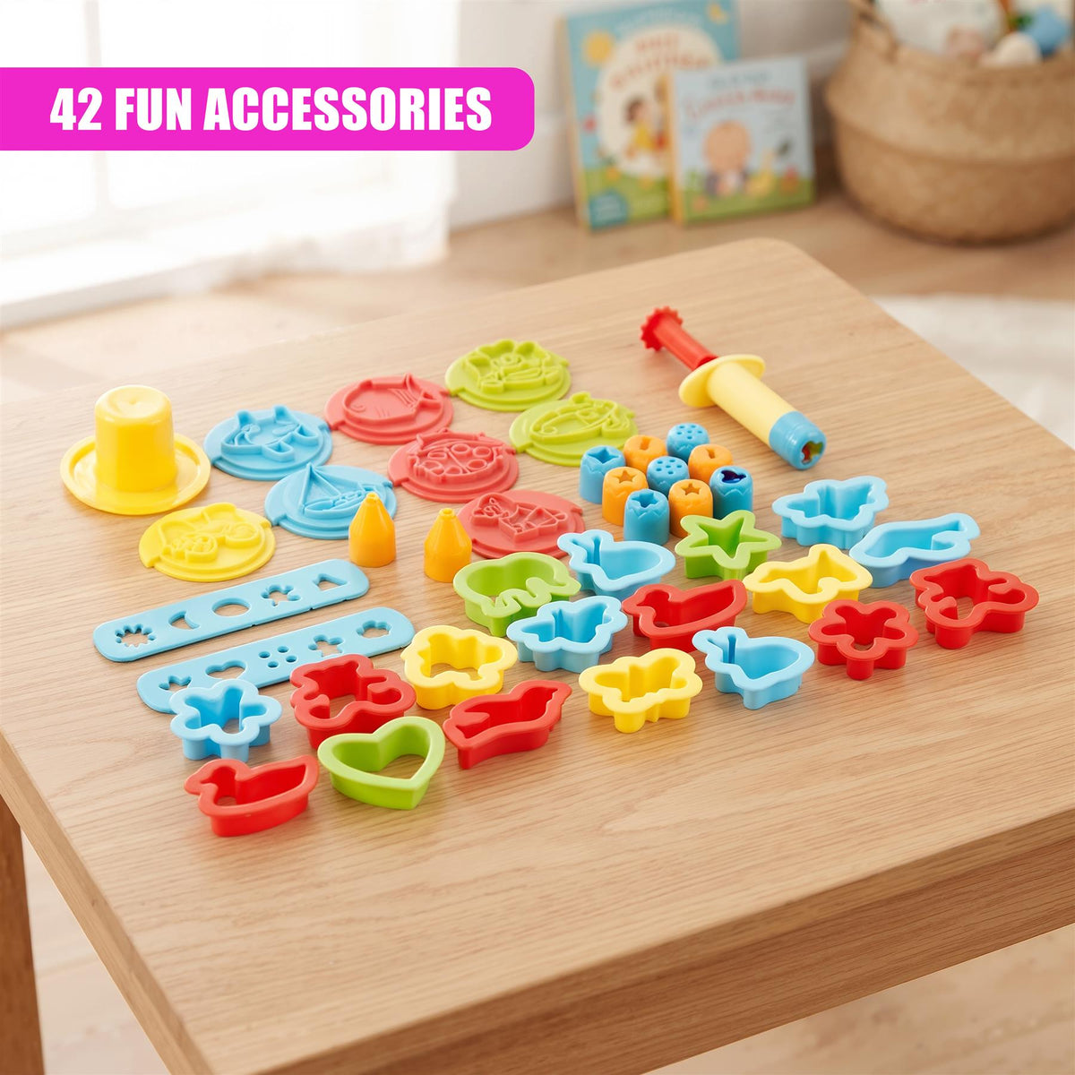 62-Piece Kids Dough Kit