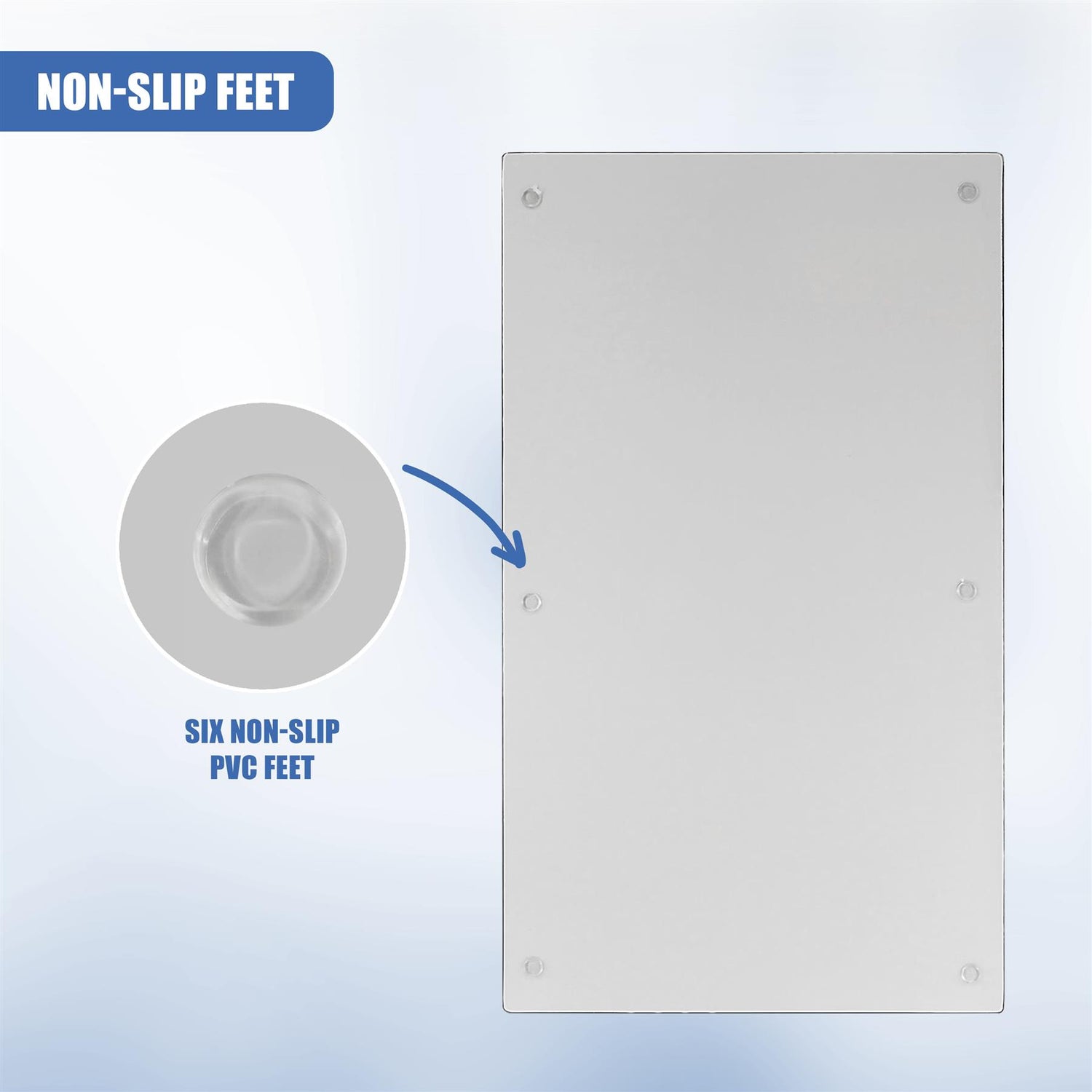 Stone Effect Glass Cutting Boards by Geezy - UKBuyZone