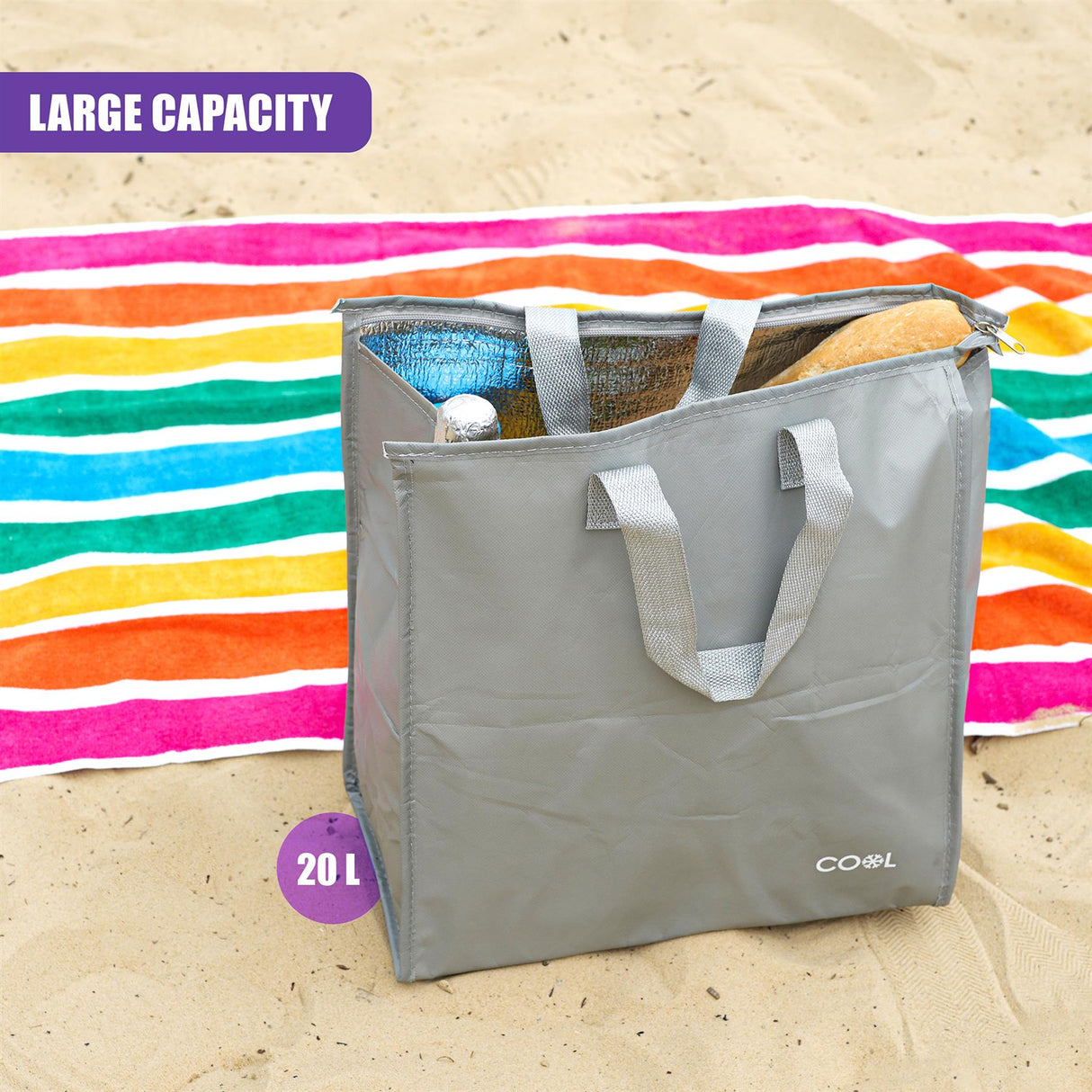 Shopping Cooler Bag by Geezy - UKBuyZone