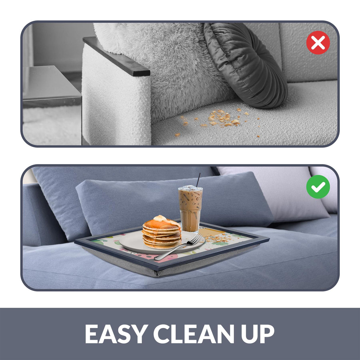 Dinosaurs Lap Tray With Bean Bag Cushion by Geezy - UKBuyZone