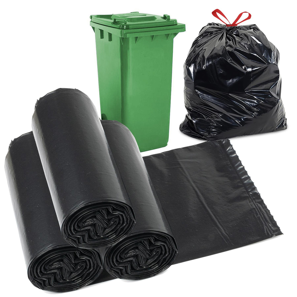 Heavy Duty Bin Liners 30 / 130L by GEEZY - UKBuyZone