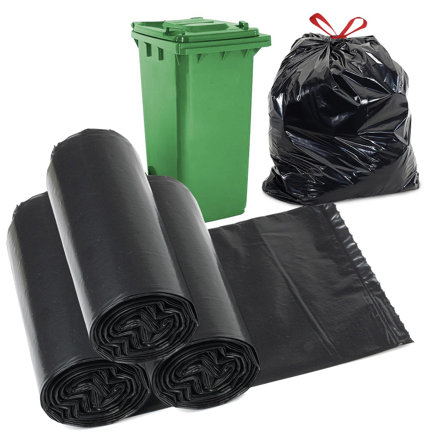Heavy Duty Bin Liners 30 / 130L by GEEZY - UKBuyZone