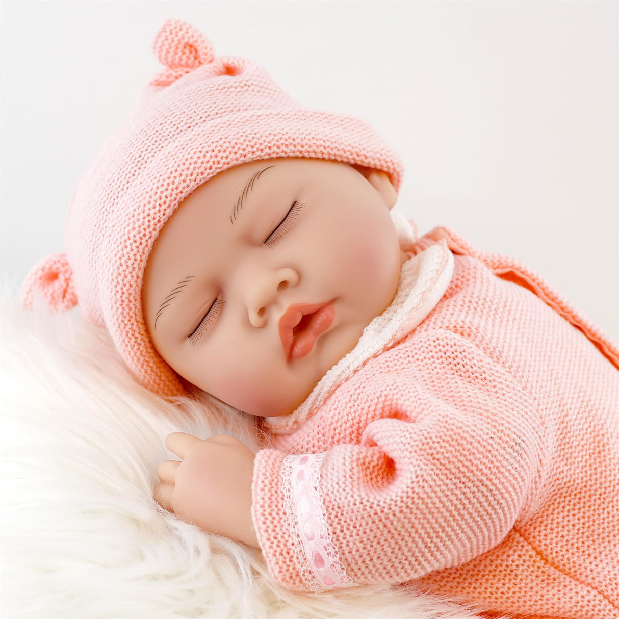BiBi Doll Reborn Sleeping Girl "Rose" (50 cm / 20") by BiBi Doll - UKBuyZone