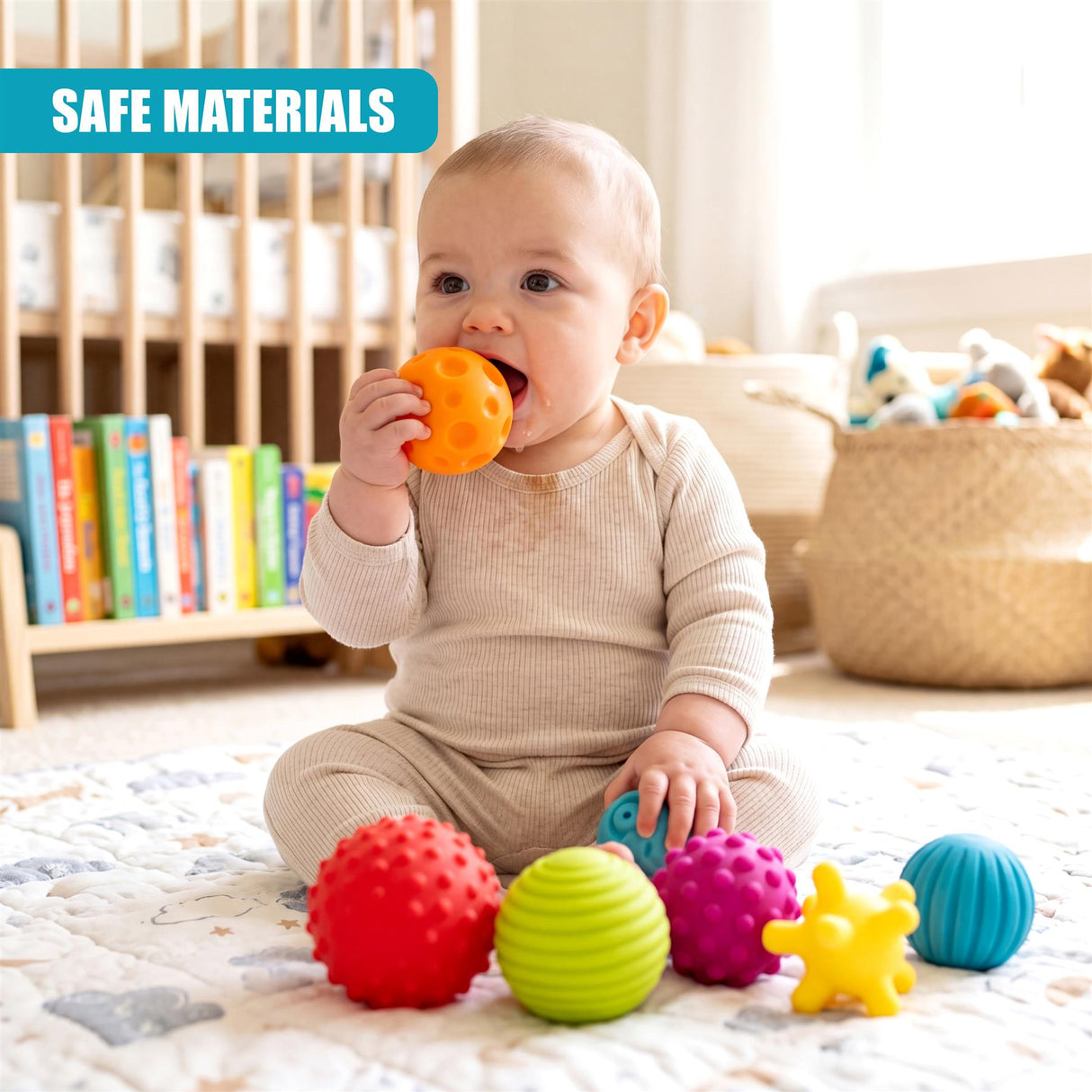 Baby Sensory Balls Set of 6