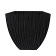 Large Charcoal Black Lotus Square Planter by GEEZY - UKBuyZone
