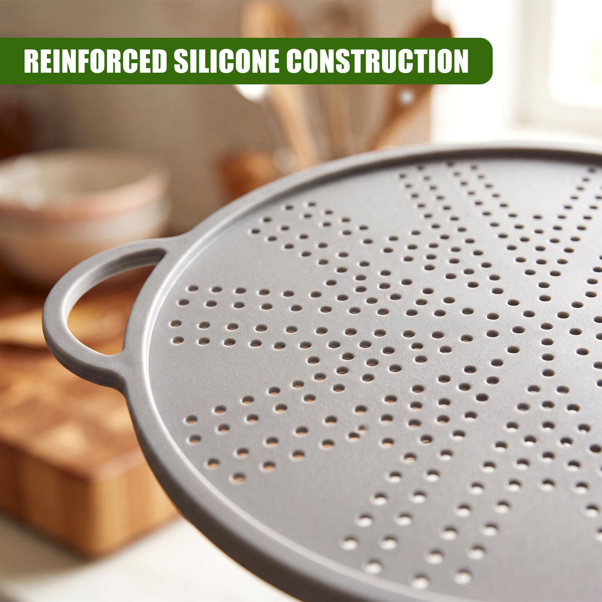 3-in-1 Silicone Strainer 28 cm