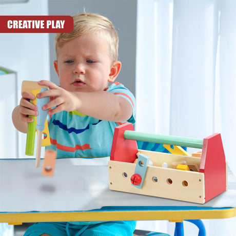 Kids Tool Set 17Pcs by The Magic Toy Shop - UKBuyZone