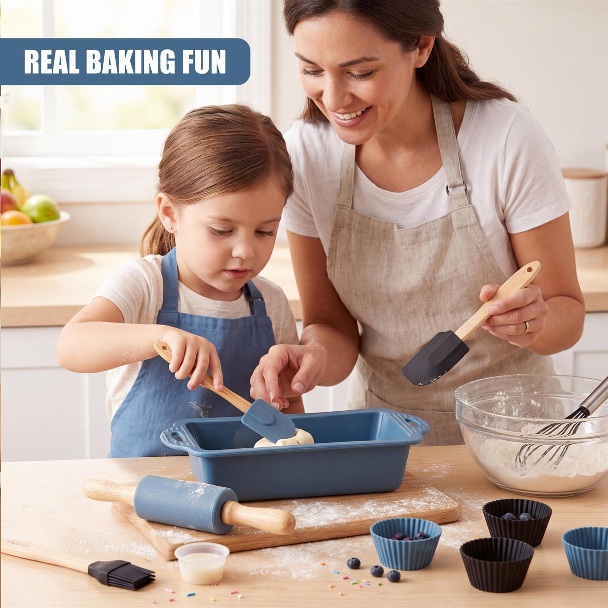12 Piece Kids Baking Set