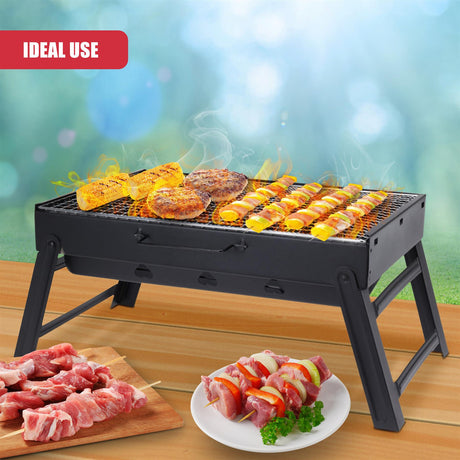 Portable Charcoal BBQ Grill by GEEZY - UKBuyZone