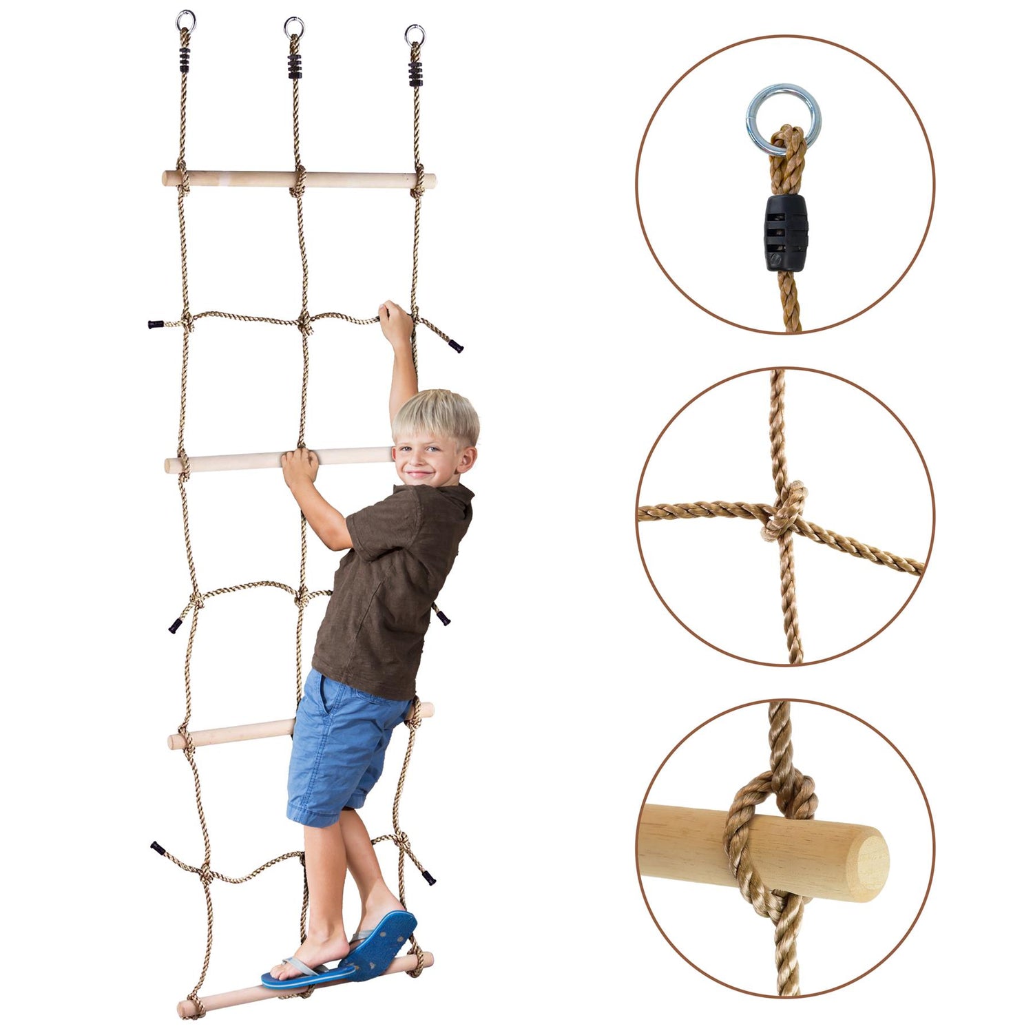 Climbing Net for Kids by The Magic Toy Shop - UKBuyZone