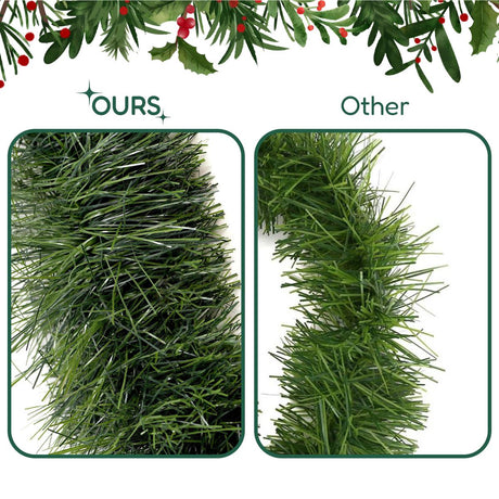 Christmas Garland Decoration 2.7m (9ft) by GEEZY - UKBuyZone