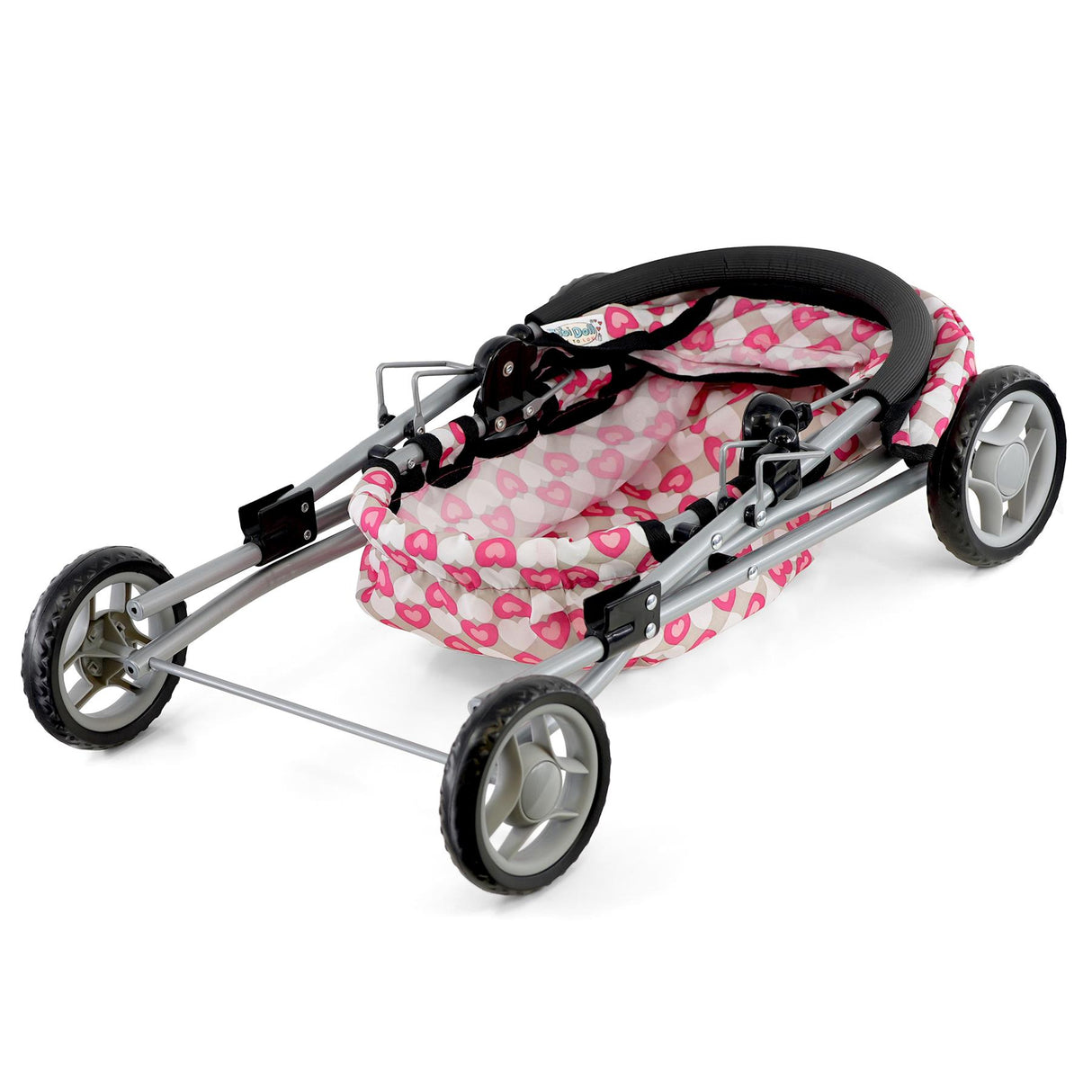 Classic Dolls Pink Pram by BiBi Doll - UKBuyZone
