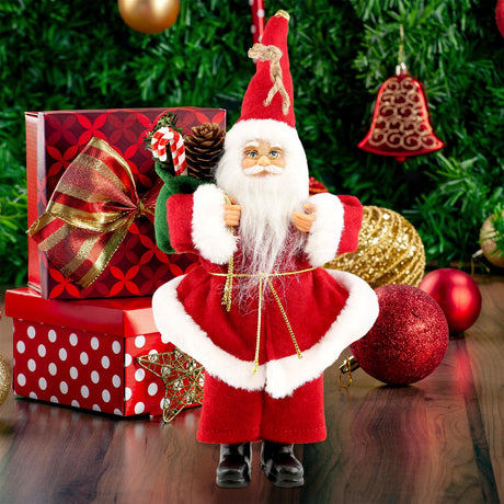 10" Santa Claus Figure by The Magic Toy Shop - UKBuyZone