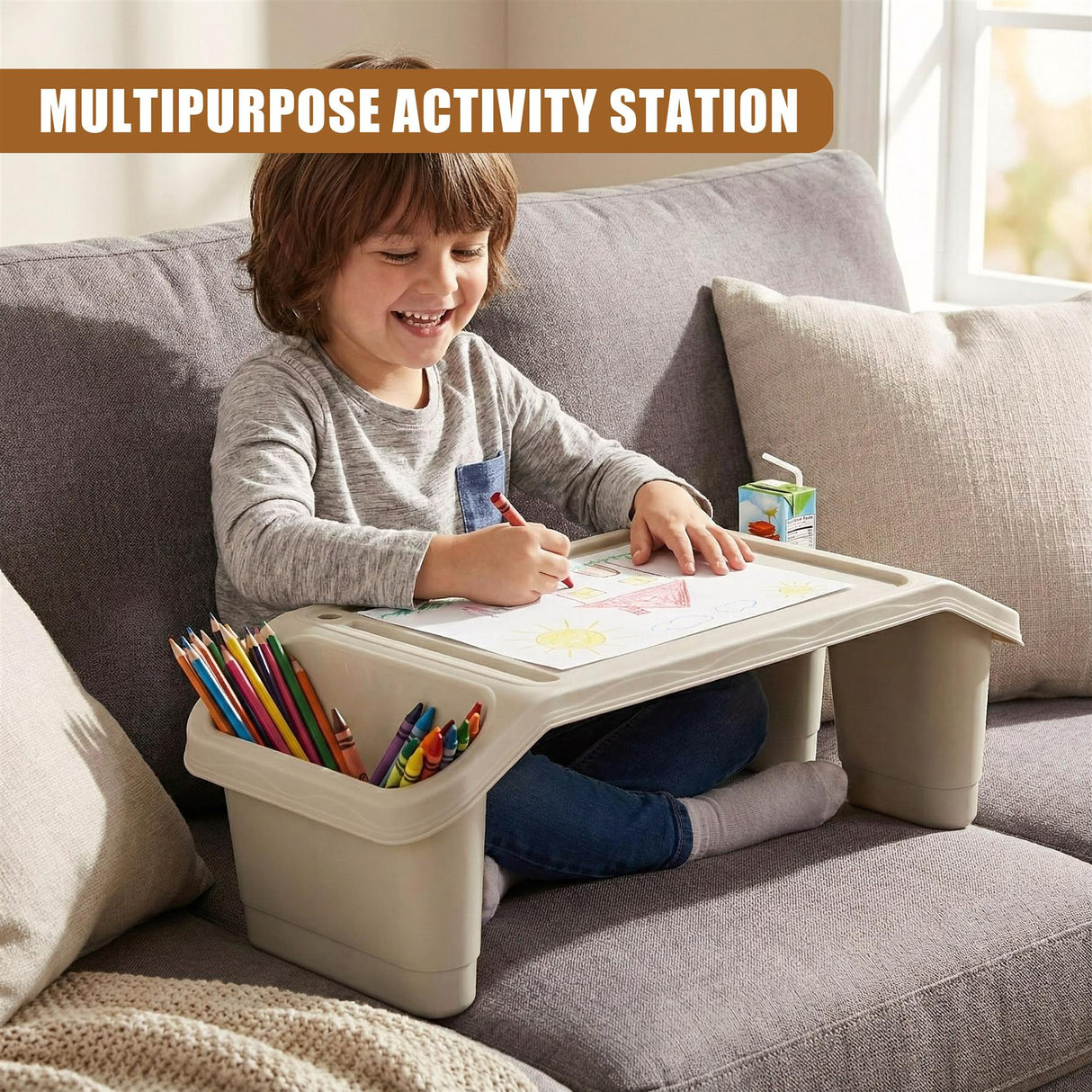 A child's activity station that doubles as storage: a practical and playful solution for organizing toys and keeping kids engaged during activities at home. - UKBuyZone