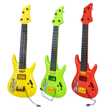 19 Inches Kids Plastic Acoustic Guitar by The Magic Toy Shop - UKBuyZone