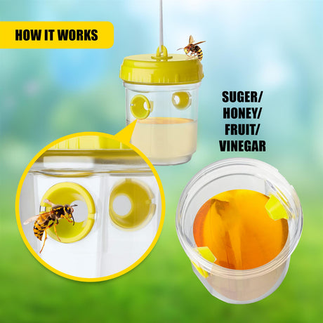 Wasp Trap - Set of 2 by GEEZY - UKBuyZone