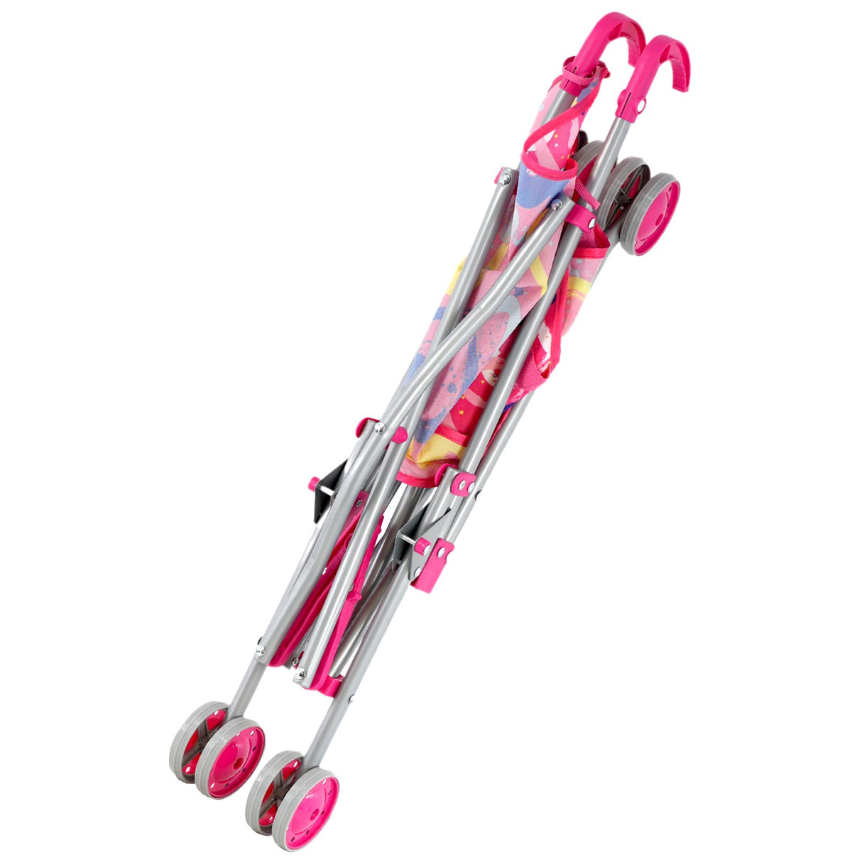 Baby Doll Pink Foldable Stroller by BiBi Doll - UKBuyZone