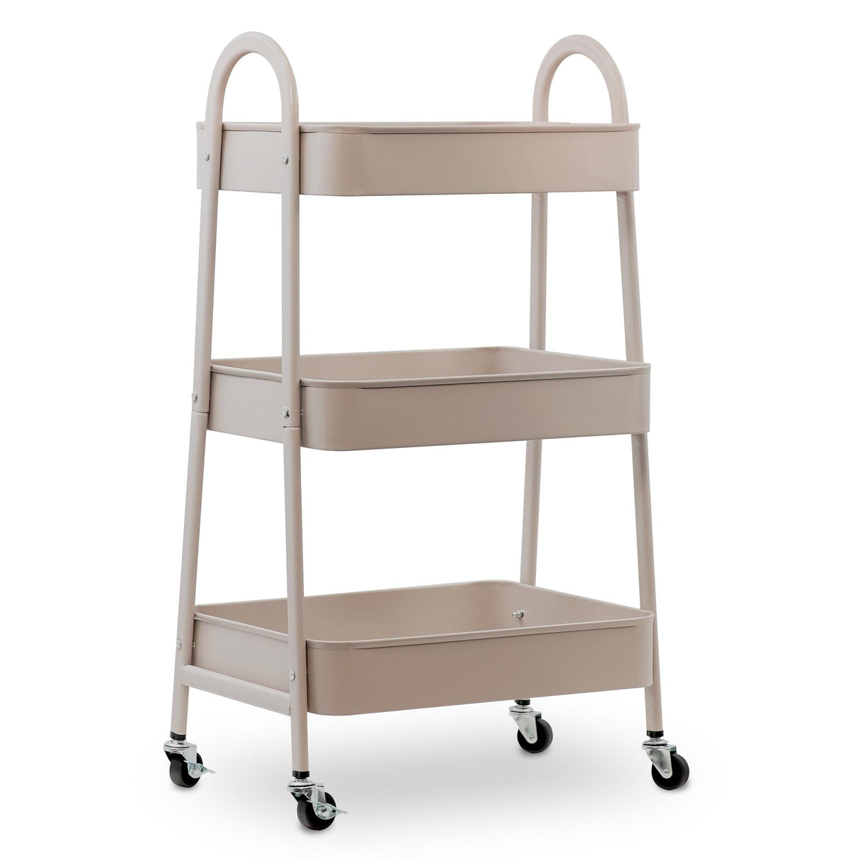 3 Tier Storage Trolley on Wheels by GEEZY - UKBuyZone