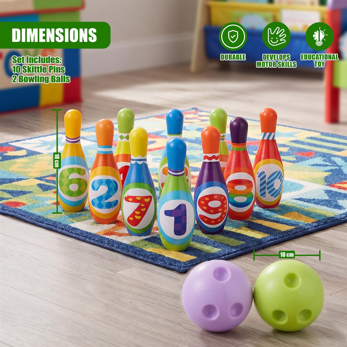 Plastic Bowling Set