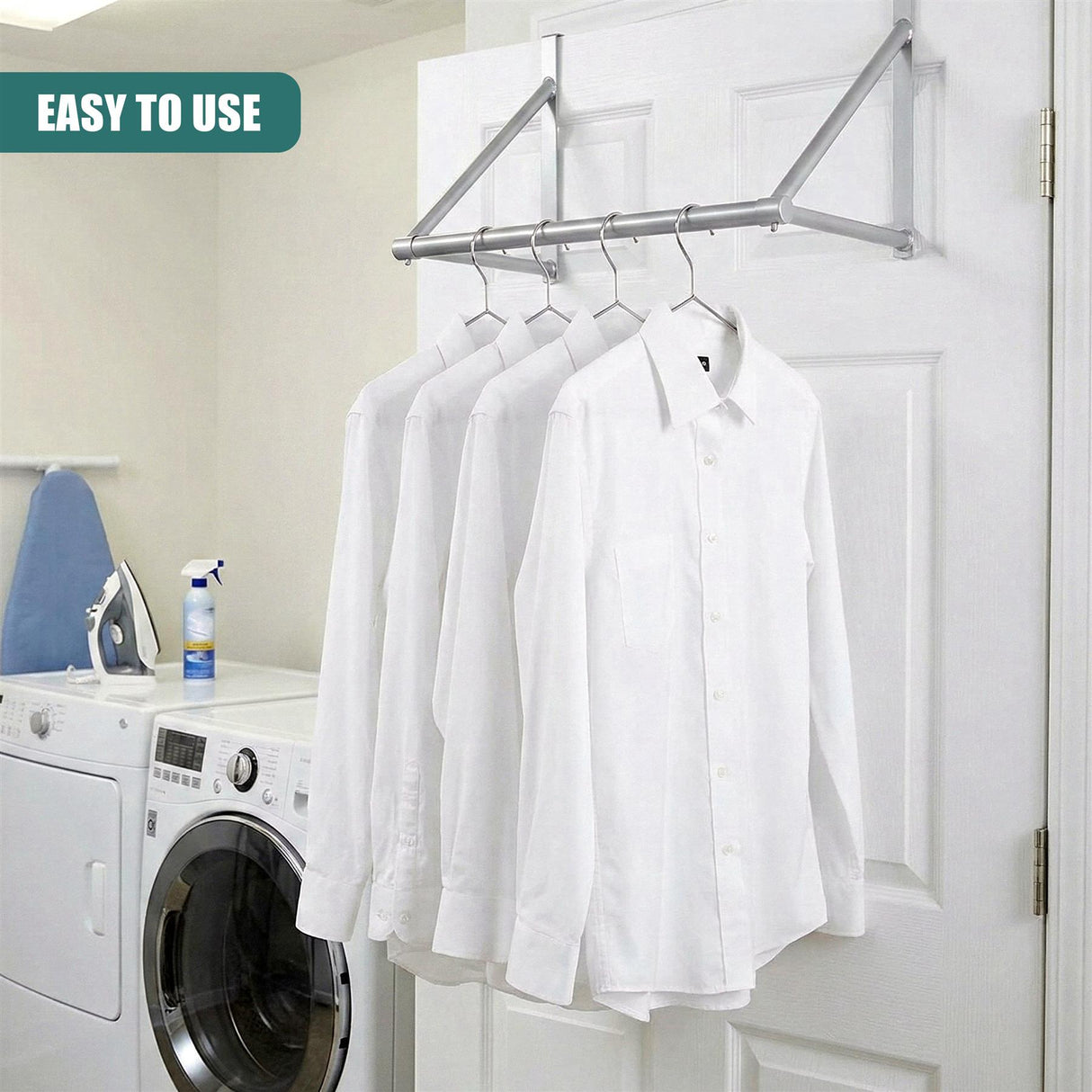 Over The Door Rail Hanger Bar