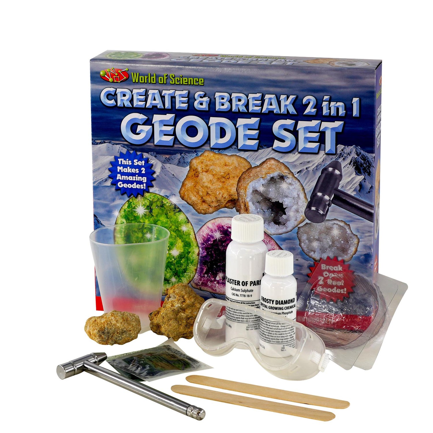 Make Your Own Geodes Science Set by The Magic Toy Shop - UKBuyZone
