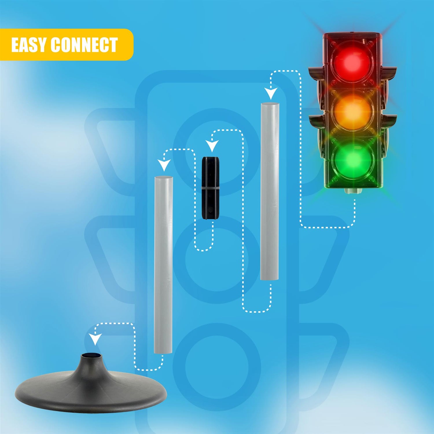 Kids Road Safety Traffic Light by The Magic Toy Shop - UKBuyZone