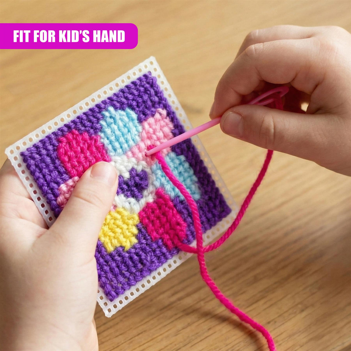 6 in 1 Traditional Cross Stitch Kit for Kids