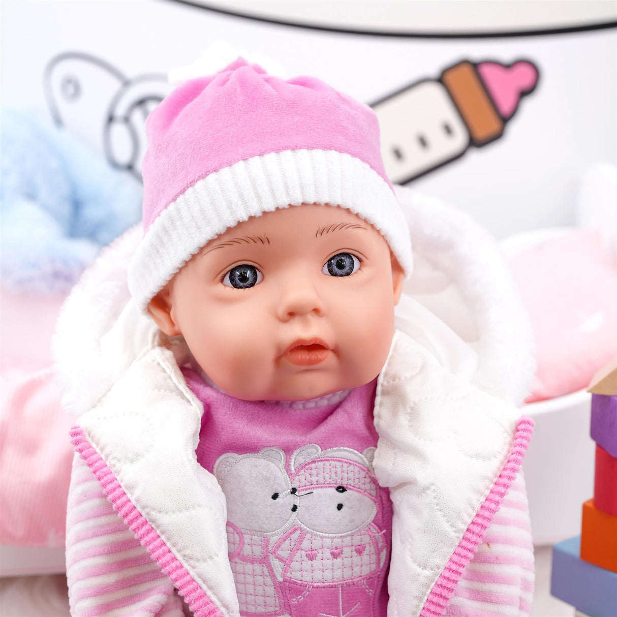 BiBi Baby Doll "Pinky" (Adventurer) (50 cm / 20") by BiBi Doll - UKBuyZone