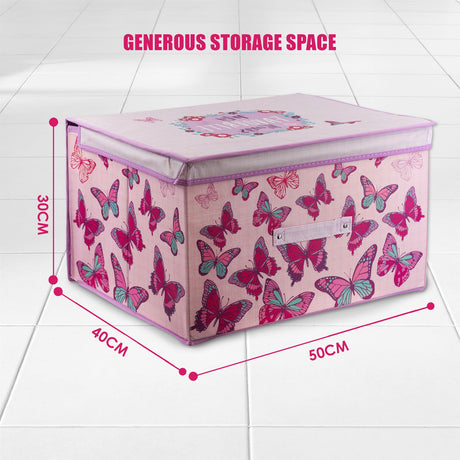 Butterfly Large Storage Box by The Magic Toy Shop - UKBuyZone
