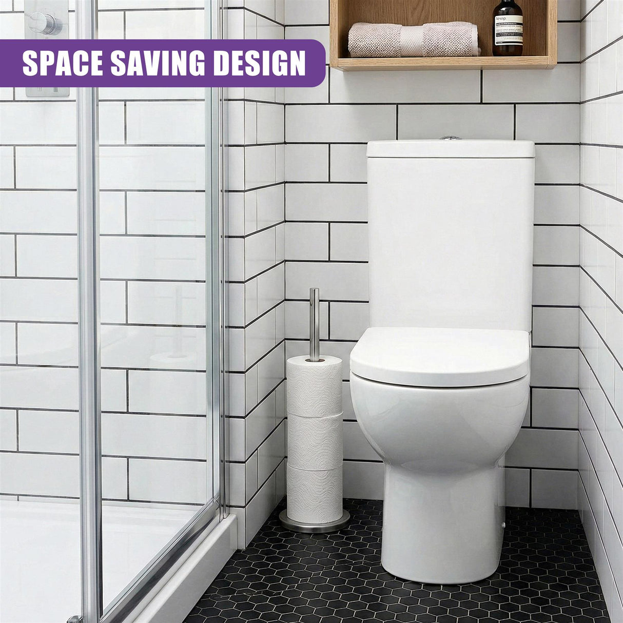 Stainless Steel Toilet Roll Holder