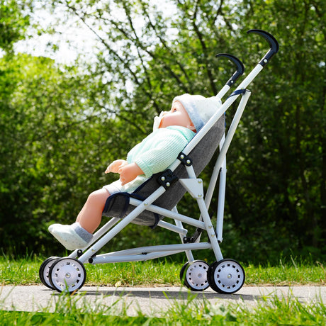 Black Baby Doll Foldable Stroller by BiBi Doll - UKBuyZone