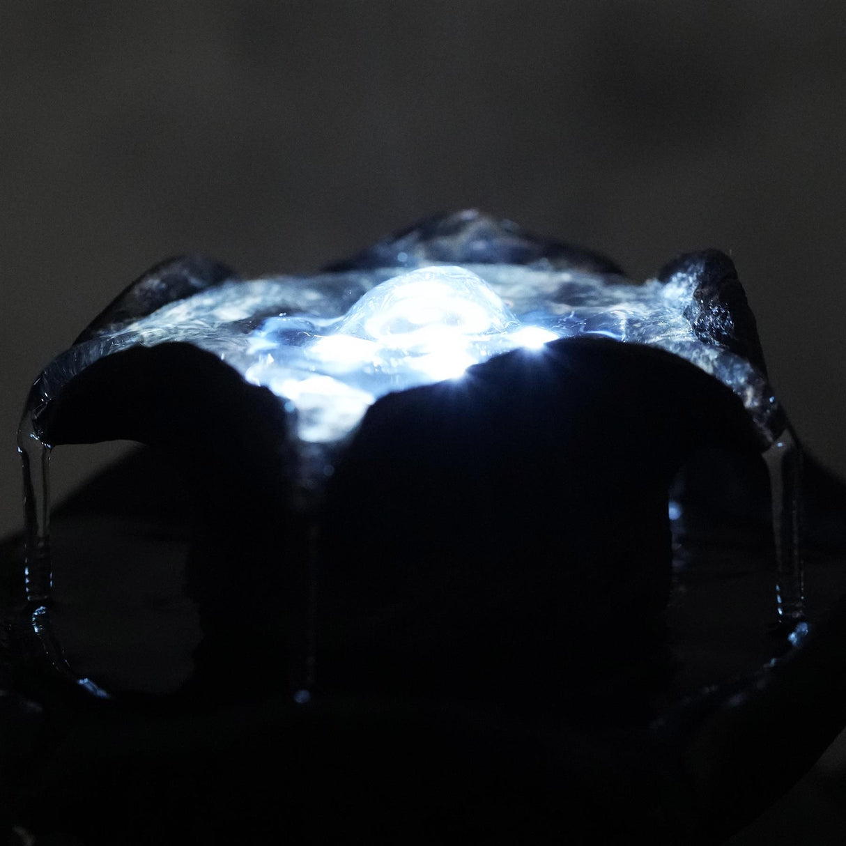 Waterfall Water Feature Indoor With LED by GEEZY - UKBuyZone