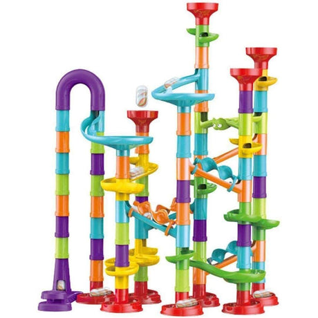 Marble Run Race Building Block Maze Toy Set 113 pcs by The Magic Toy Shop - UKBuyZone