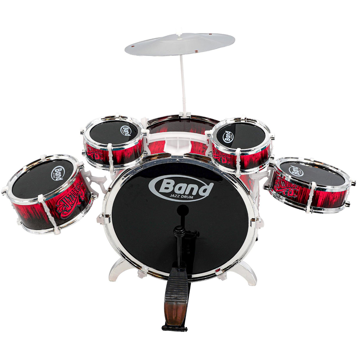 Childs Drum Playset Kit With Stool by The Magic Toy Shop - UKBuyZone
