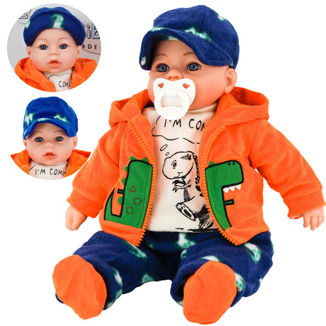 BiBi Baby Doll "#3 Dinoboy" (45 cm / 18") by BiBi Doll - UKBuyZone
