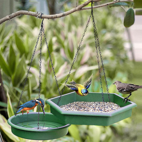 2 in 1 Bird Feeder & Bath by GEEZY - UKBuyZone