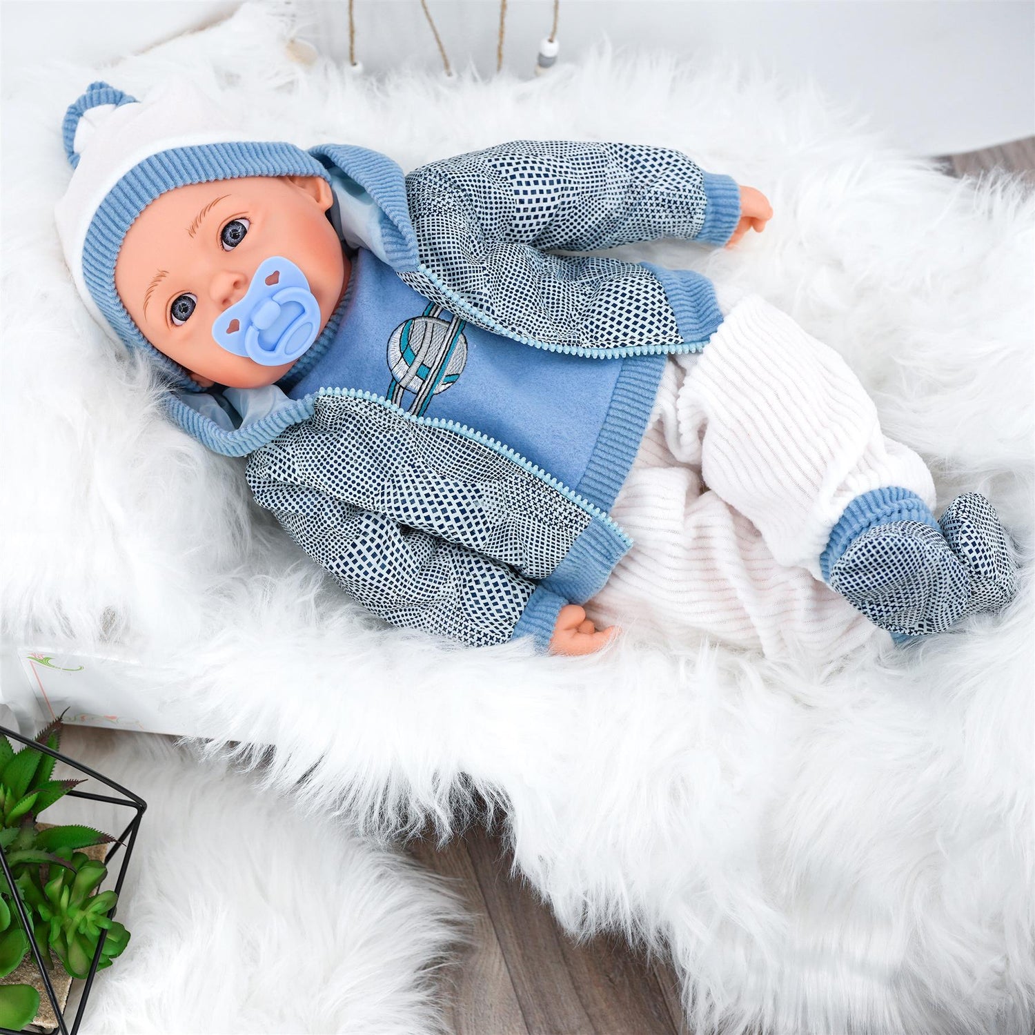 BiBi Baby Doll "Navy" (Space Boy) (50 cm / 20") by BiBi Doll - UKBuyZone