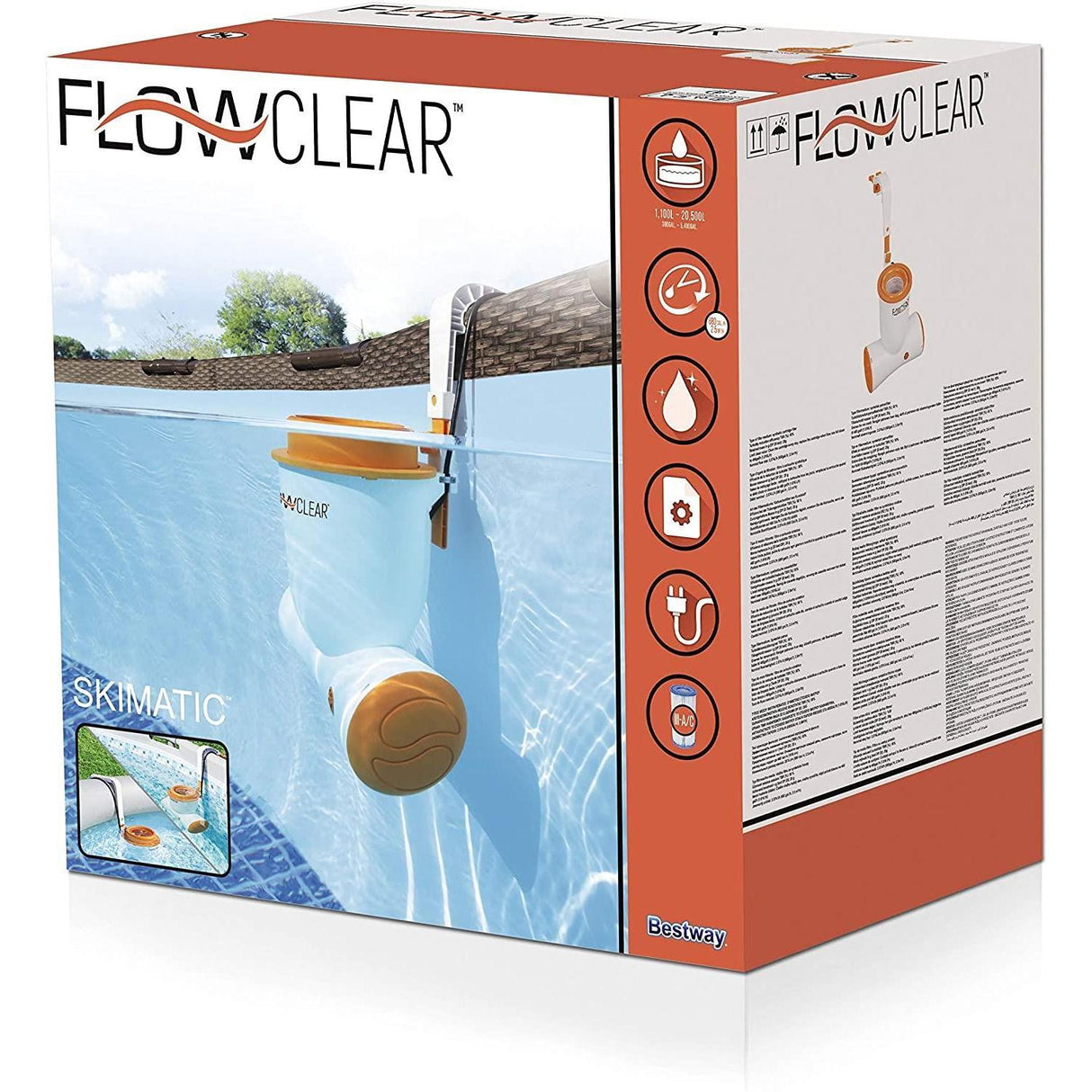 Bestway Flowclear 680Gal Skimatic Pool Filter Pump by Bestway - UKBuyZone