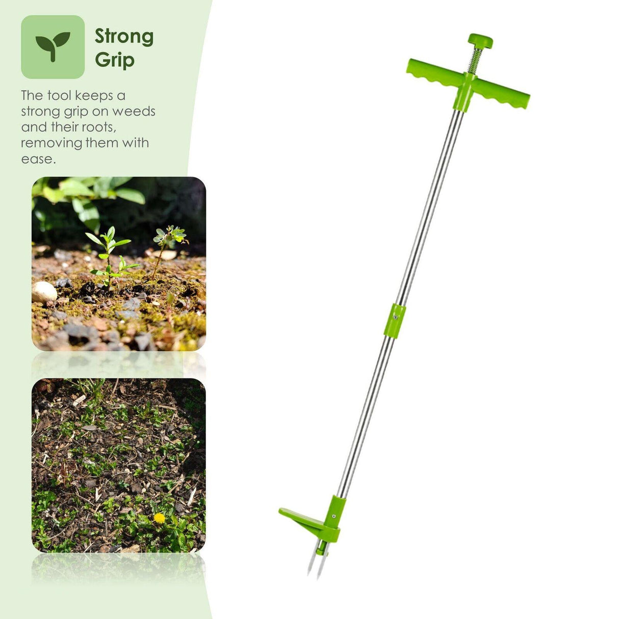 Manual Weed Puller Garden Hand Tool by GEEZY - UKBuyZone