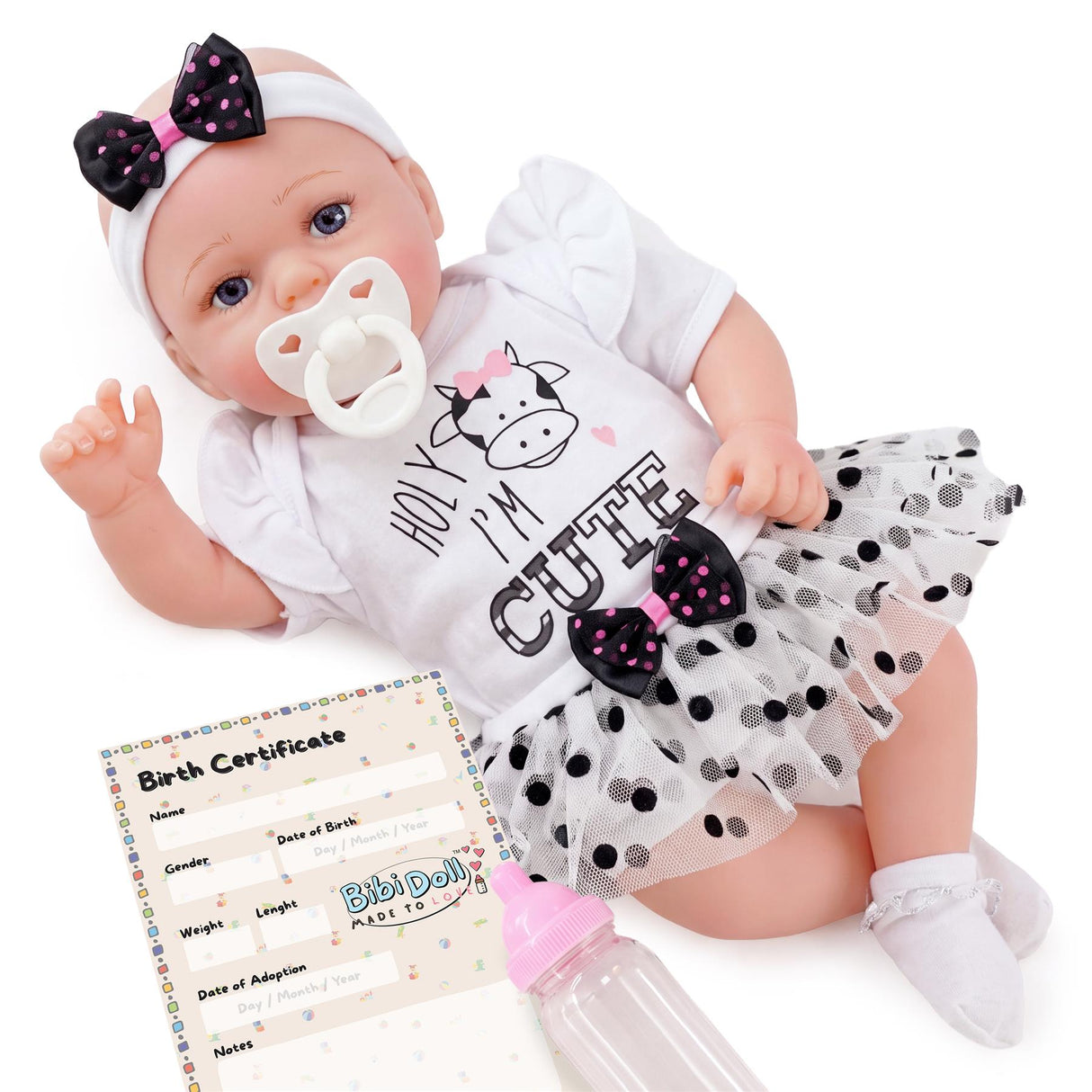 BiBi Reborn Doll Awake Girl "Jasmine" (43 cm / 17")