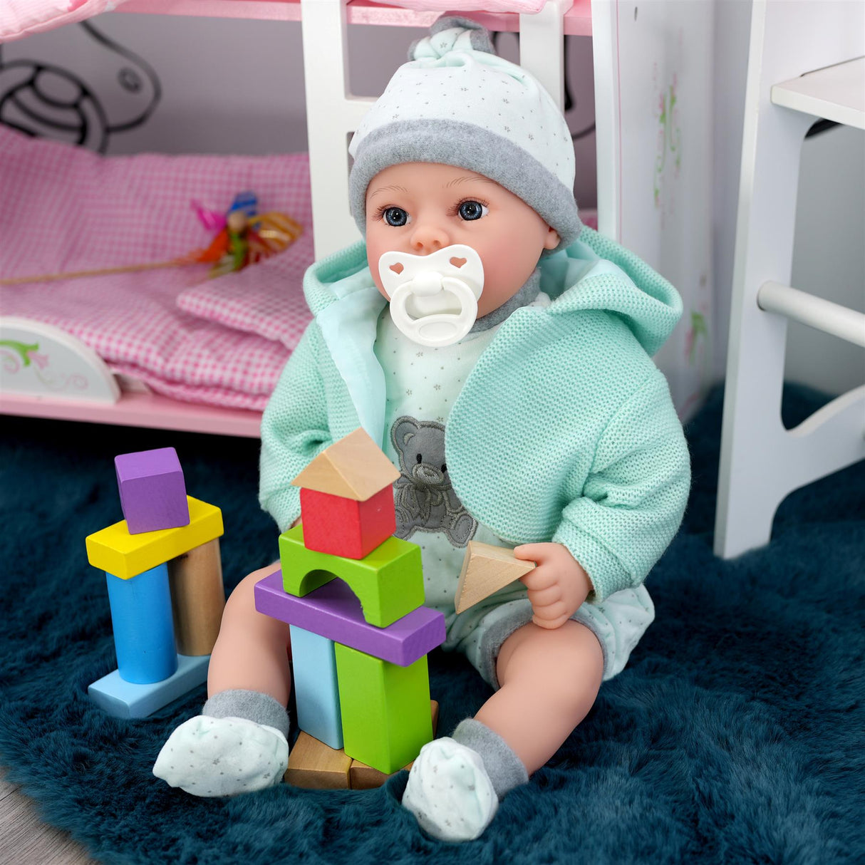 BiBi Baby Doll - Mint (45 cm / 18") by BiBi Doll - UKBuyZone