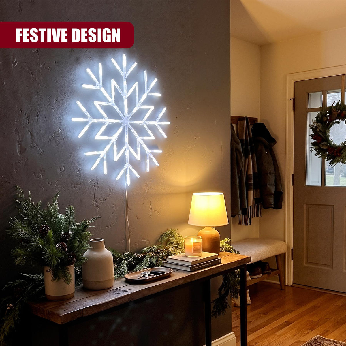 Christmas Snowflake Lights