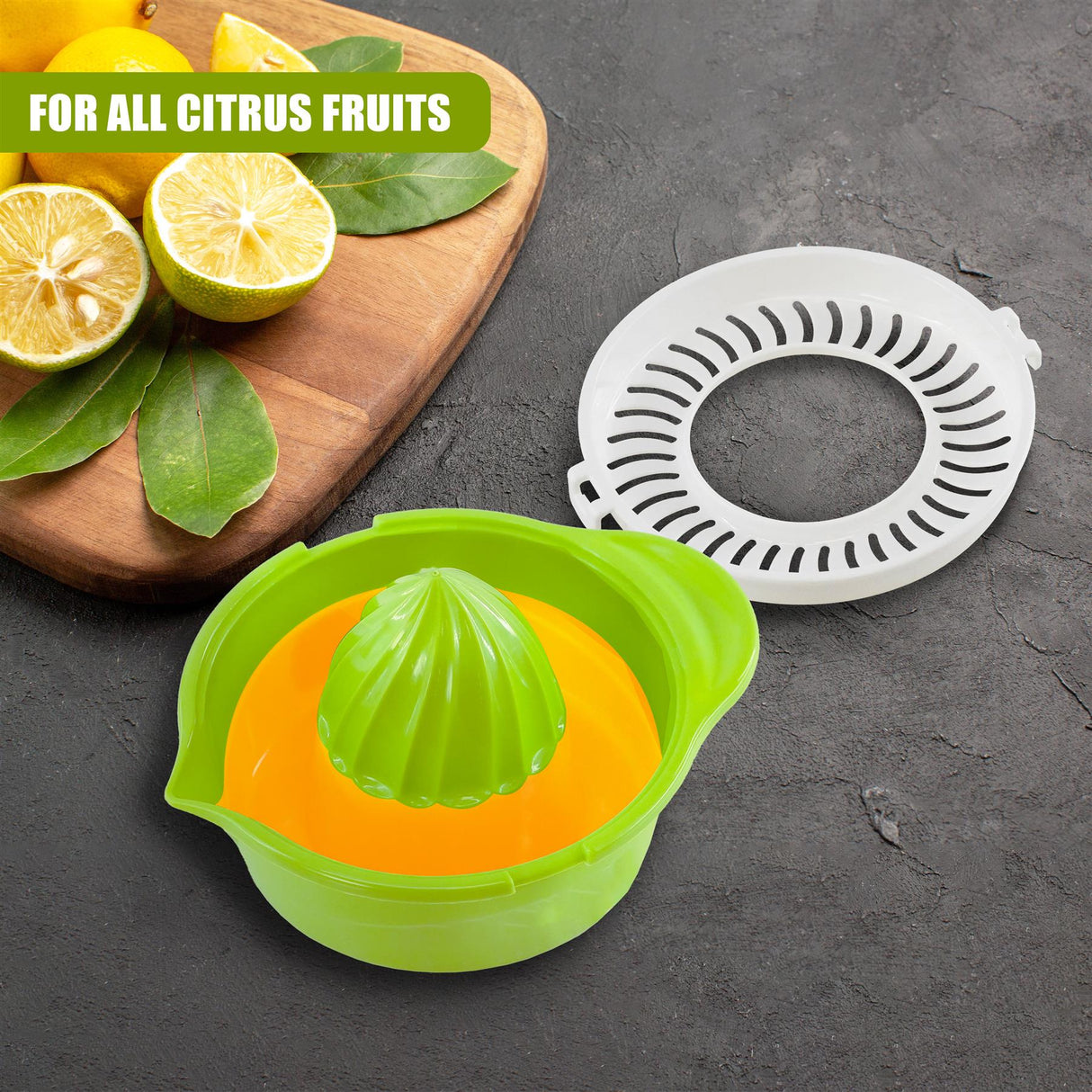 Plastic Manual Juicer 220ml by GEEZY - UKBuyZone