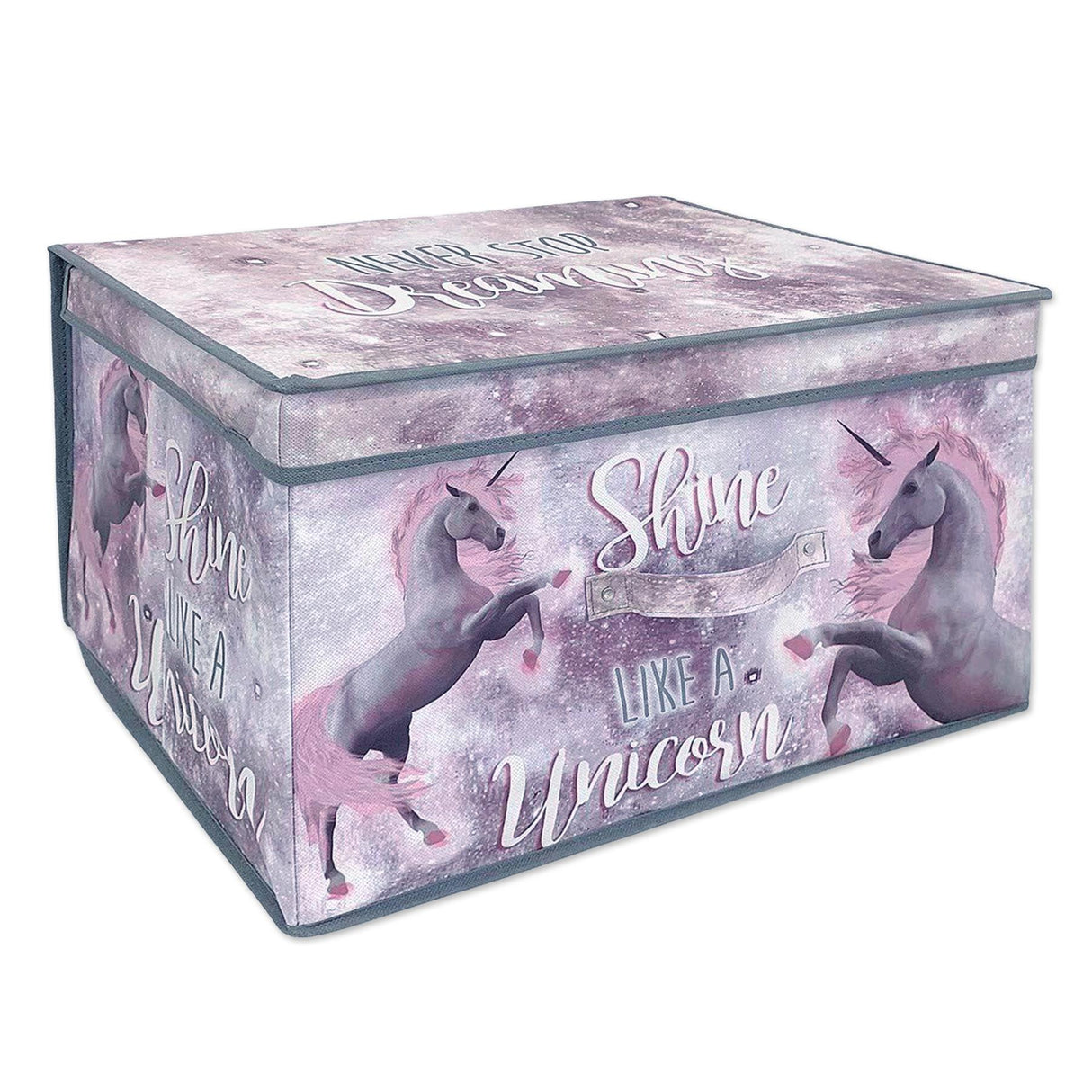Unicorns Large Storage Box by The Magic Toy Shop - UKBuyZone