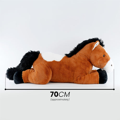 Large Brown Horse Soft Toy 65cm by The Magic Toy Shop - UKBuyZone