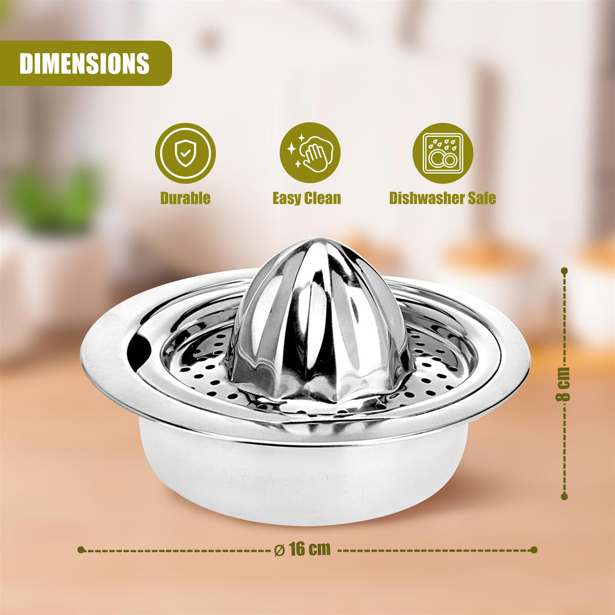 Citrus Press Fruit Juicer by Geezy - UKBuyZone