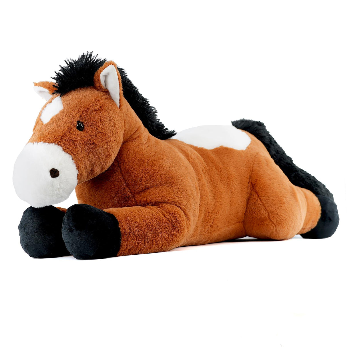 Large Brown Horse Soft Toy 65cm by The Magic Toy Shop - UKBuyZone