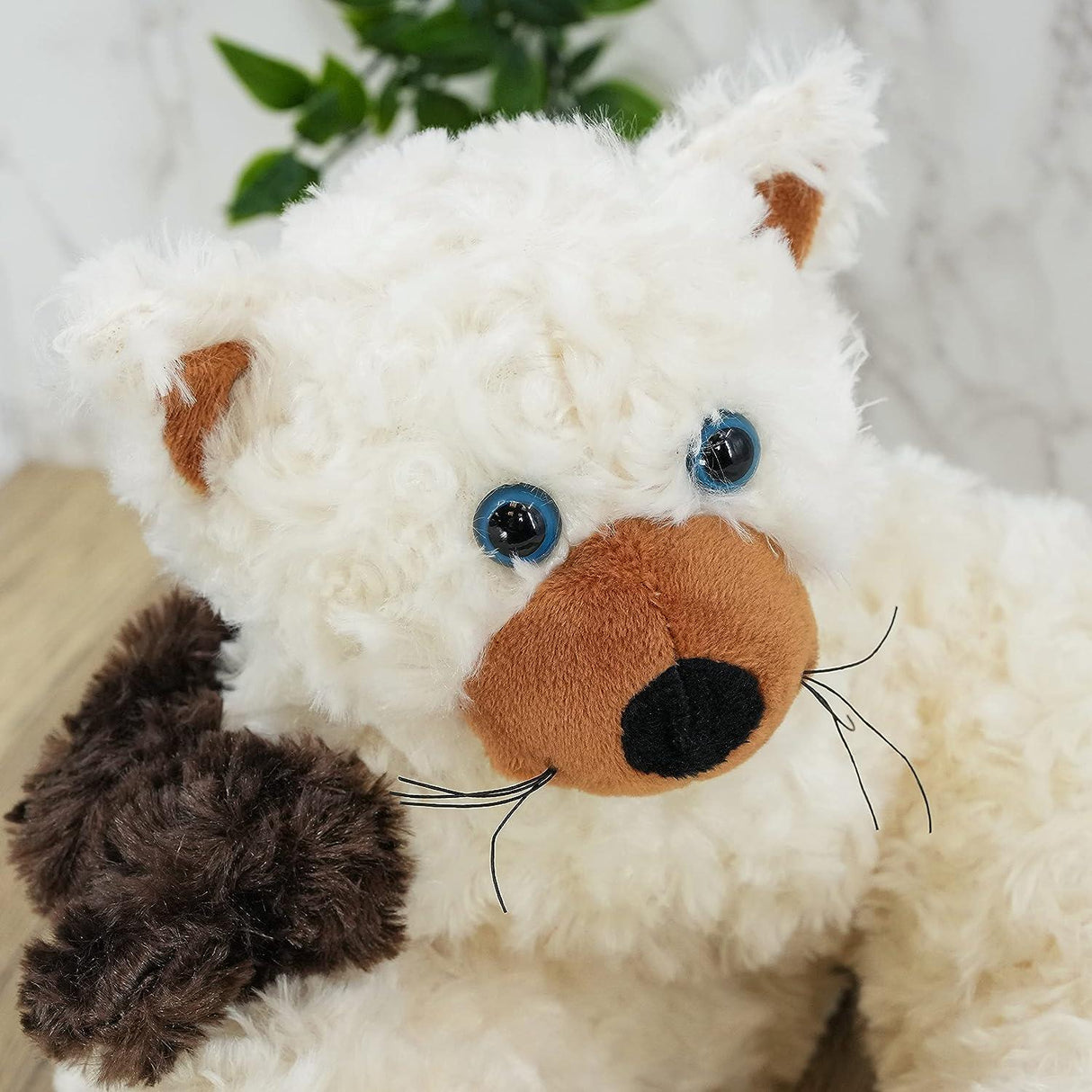 Novelty Cream Cat Draught Excluder for Doors by GEEZY - UKBuyZone