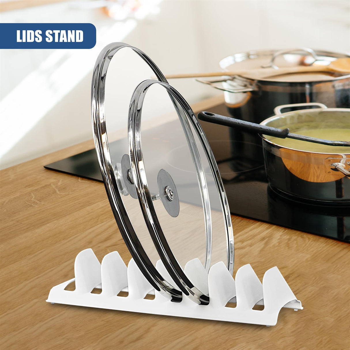 Kitchen Lid Organiser by GEEZY - UKBuyZone